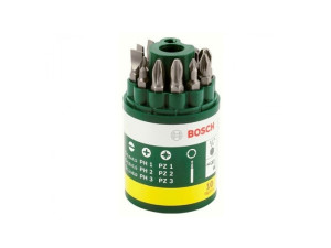 Набор бит Bosch 9шт. PH / PZ / T + универсальный держатель   арт.2607019452 - фото 1