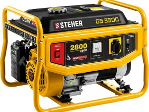 STEHER  2800 Вт, бензиновый генератор (GS-3500) - фото 1