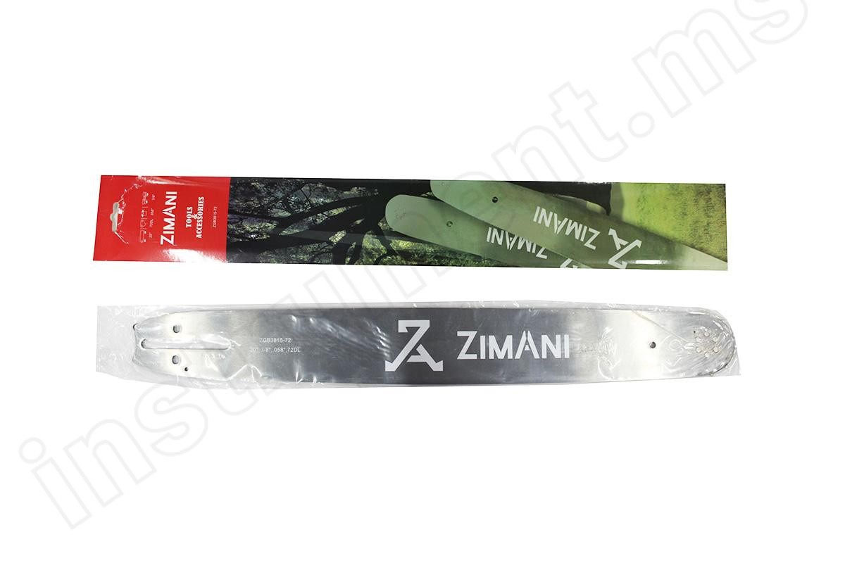 Шина 20'' 3/8'' 1,5мм 72зв. широкий хвостовик ZimAni ZGB3815-72 - фото 5